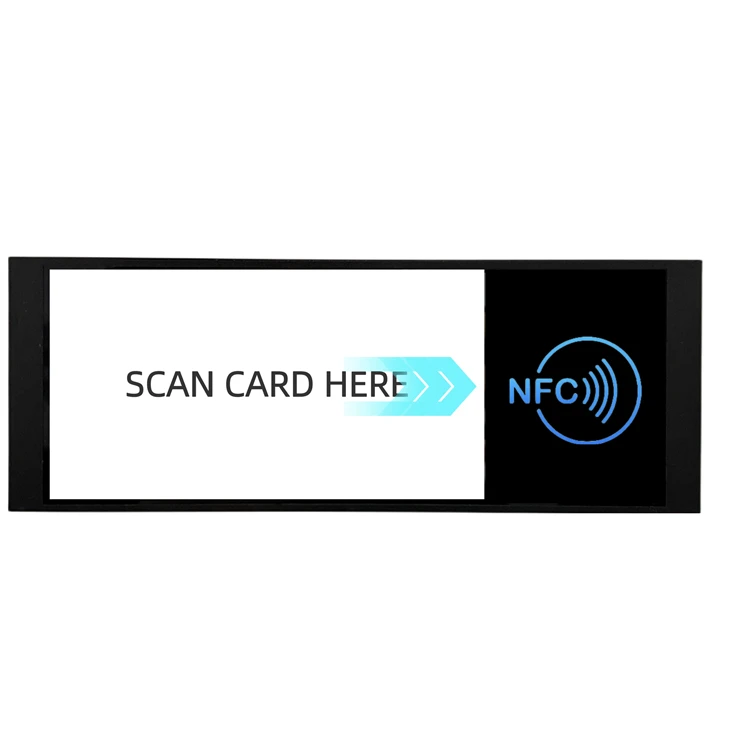 6.86 tommers RFID-leser PCAP-skjerm